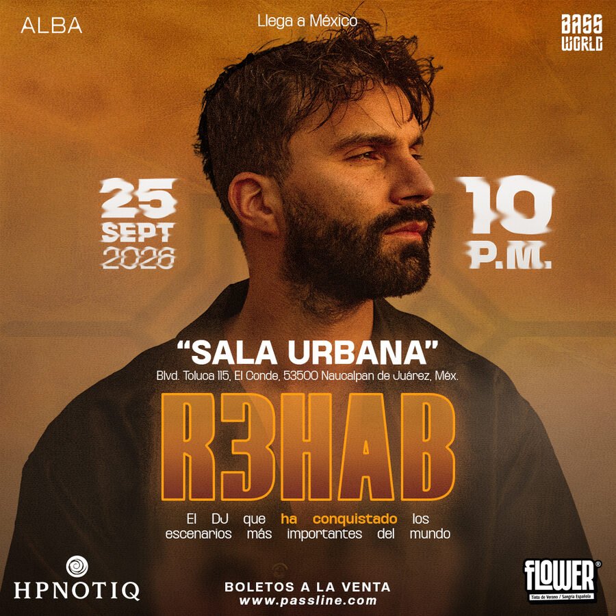 R3HAB — 25 de septiembre 2026, Sala Urbana, Naucalpan