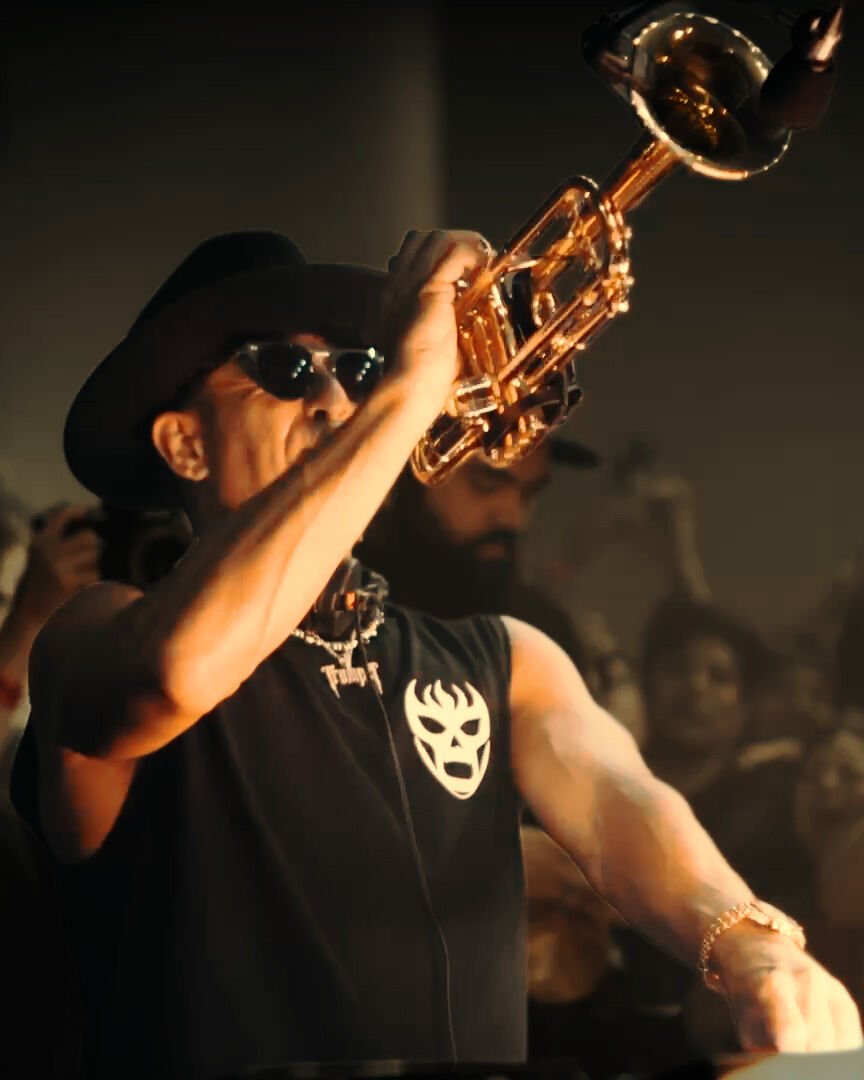 Timmy Trumpet en el escenario